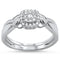 0.19ct 14KT White Gold Diamond Engagement Ring - 01SN63